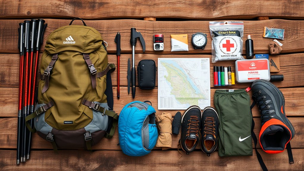 essential hiking gear list